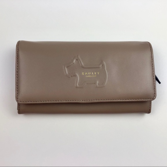 RADLEY LONDON Accessories - Radley London Flapover Matinee Wallet Light Beige